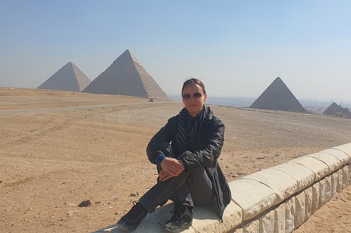 Giza pyramids,Egyptian Museum, Khan El khalili Bazar and Moez Street