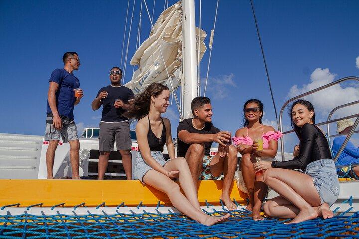 Aruba Morning Snorkel Sail aboard Palm Pleasure Catamaran