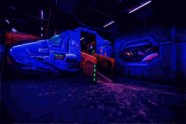 Amasing 2 Lasergame Games in Brussel (40mn)