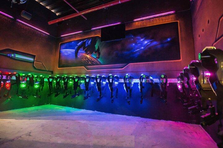 Amasing 2 Lasergame Games in Brussel (40mn)