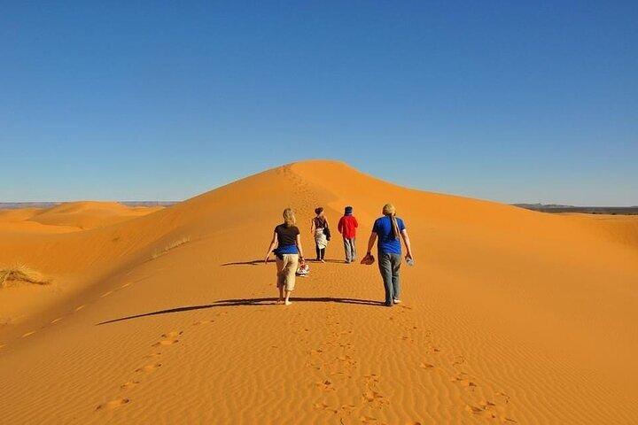 Trekking no deserto de Erg chebbi com acampamento noturno, Guia local