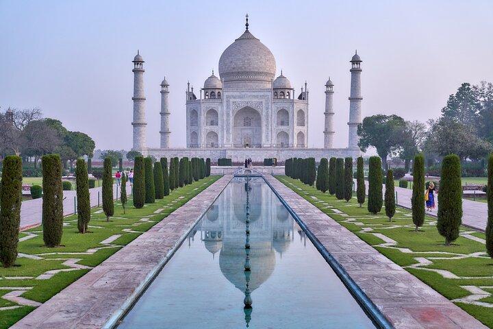 Dagstur til Agra fra Delhi Inklusive Taj Mahal og Agra Fort