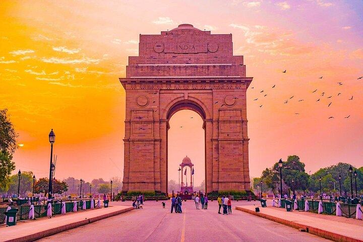 Tour guidato privato di intera giornata di Delhi e Old Delhi