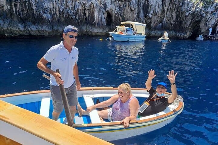 Naples Port Shore Excursion : Capri Island and Blue Grotto Full-Day