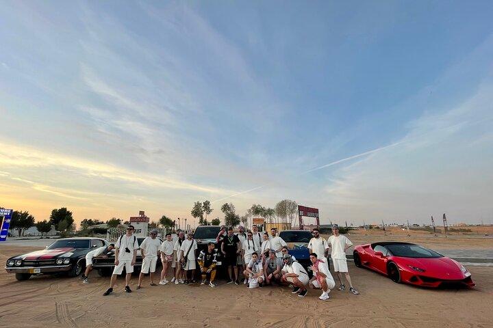 Wüstensafari Dubai mit BBQ - Abendessen, Sandboarding