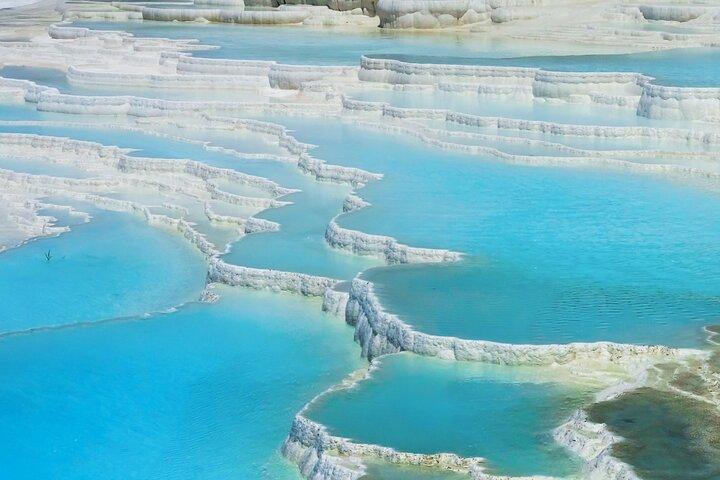 Full Day Pamukkale Tour med termiske pools og amfiteater