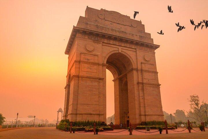 Tour de dia inteiro de Old and New Delhi