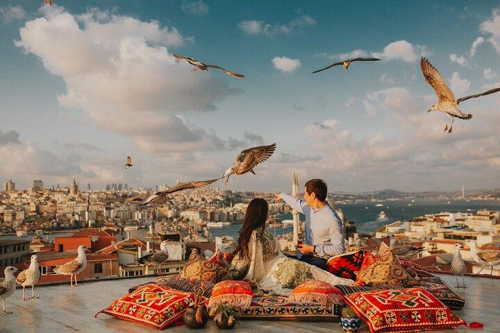 Excursión de sesión de fotos de lujo de Estambul de día completo con todo incluido