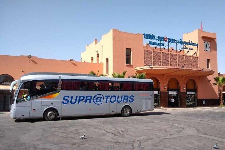 Marrakech to Agadir Supratours bus tickets