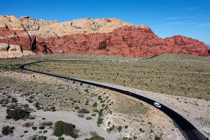 Désert de Mojave, signe Red Rock, sept monts magiques