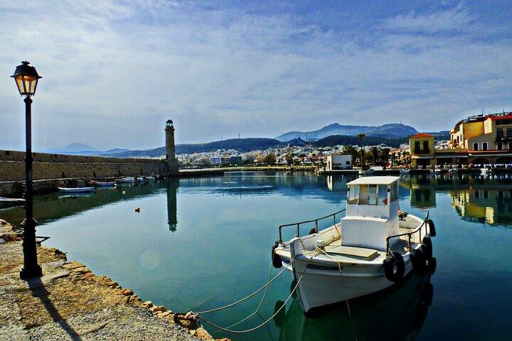 Descubra Rethymno, Lago Kournas e os segredos do azeite de Creta