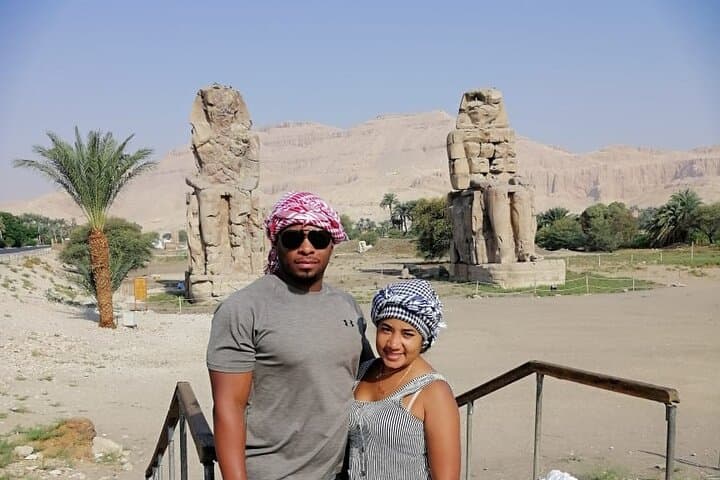 Private Tour West Bank Hatshepsut temple ,Valley king ,Memnon Statue with Lunch
