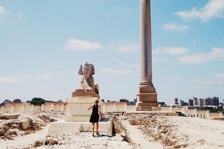 Heldags privat guidad tur i Alexandria från Kairo