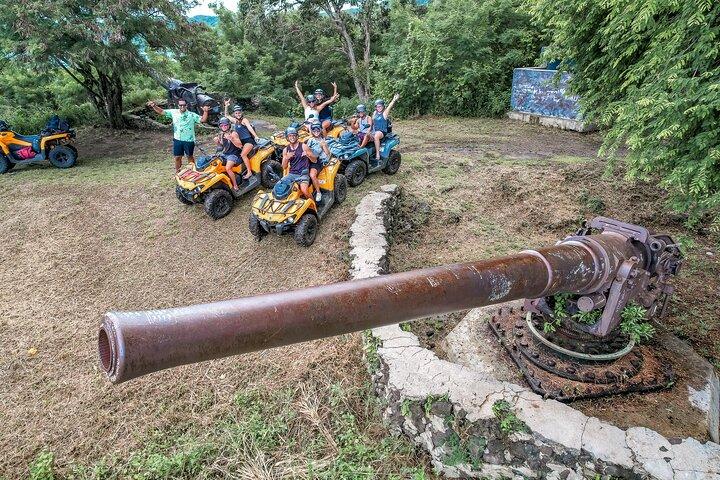 Ganztägiges ATV-, Vanilla- und Jetski-Abenteuer mit polynesischem BBQ