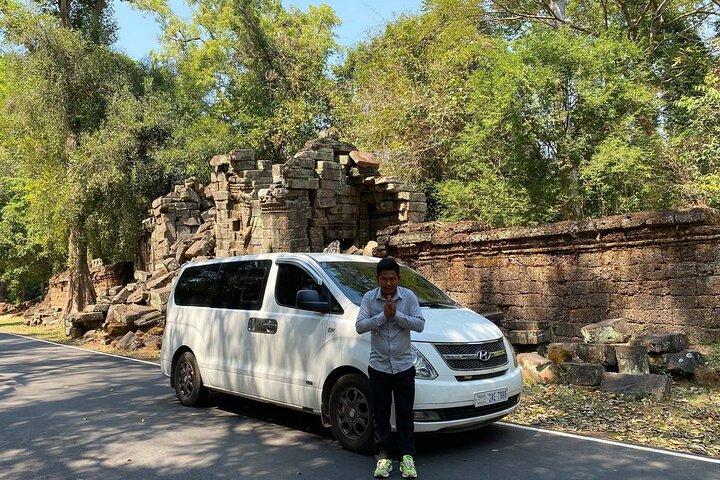 Ground Transfer/ Minivan/ Phnom Penh til Siem Reap