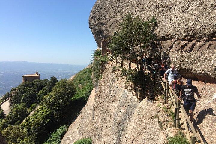 Historisk Montserrat halvdagsvandringstur från Barcelona