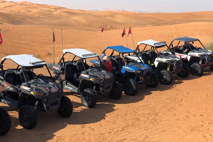 Buggy-avontuur in de woestijn in Dubai