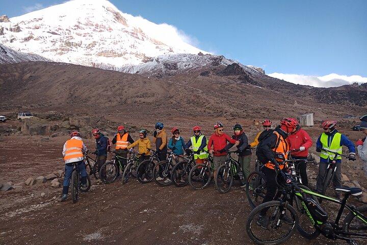 ebike Tour 4 dagen : Cotopaxi, Quilotoa, Chimborazo, Baños