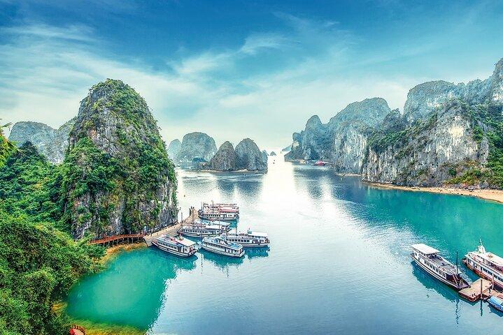 Excursão de dia inteiro à Baía de Halong com almoço