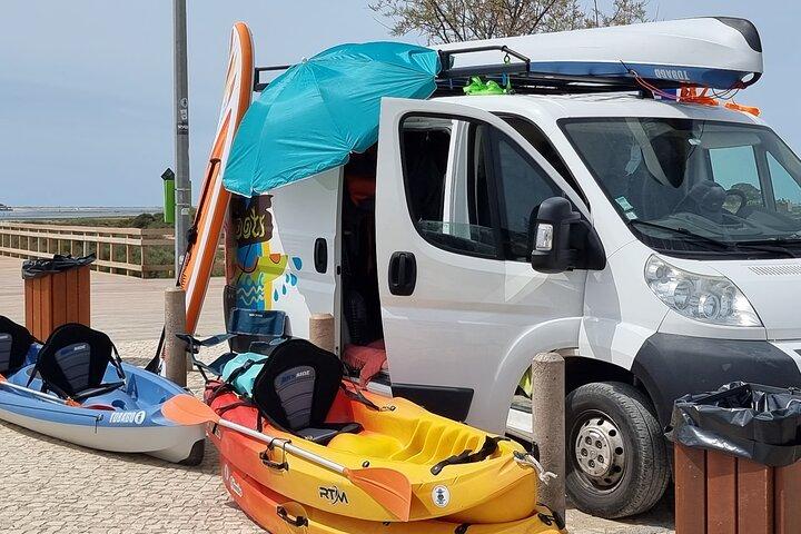 Aluguer de SUP com Acesso ao Parque Natural das Ilhas da Ria Formosa