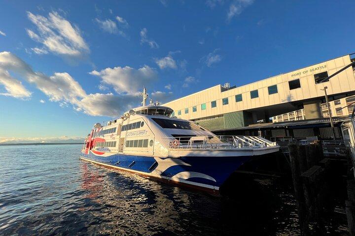 Desde Seattle : Ferry de ida a Victoria, BC