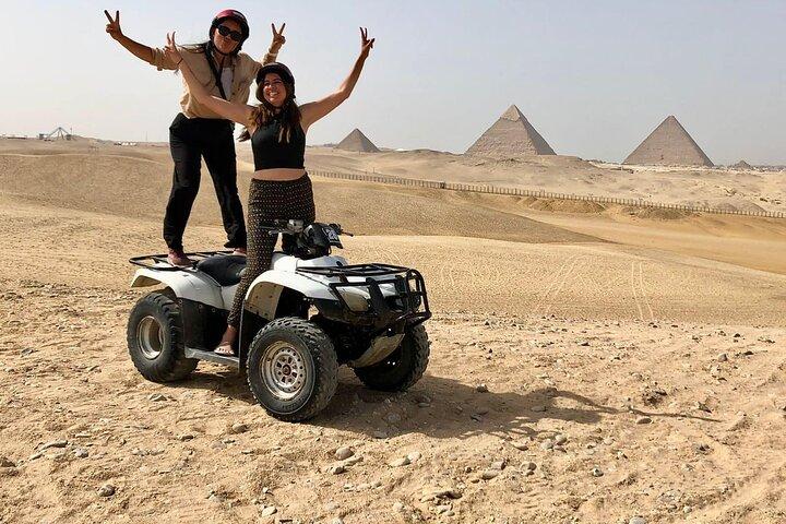 Privat guidad resa Giza pyramiderna, Sphinx, ATV fyrhjuling runt Giza pyramiderna