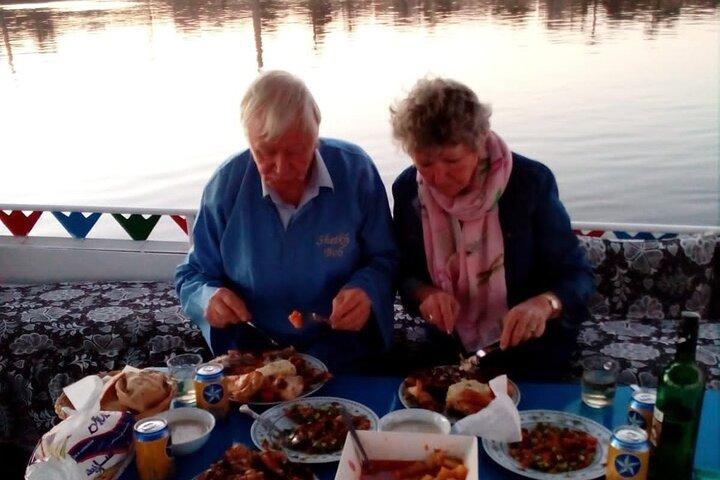 Felucca tur på Nilen med morgenmad eller frokost i Luxor