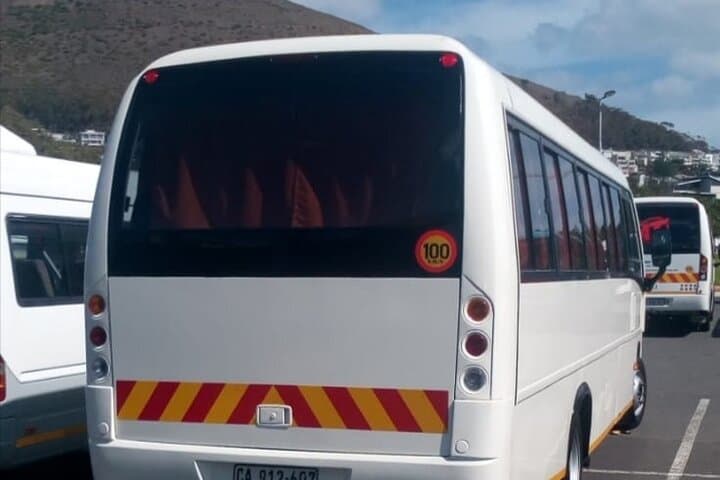 Vehicle Hire Full Day 10Hour Chauffeur Drive Cape Town to 15 PAX