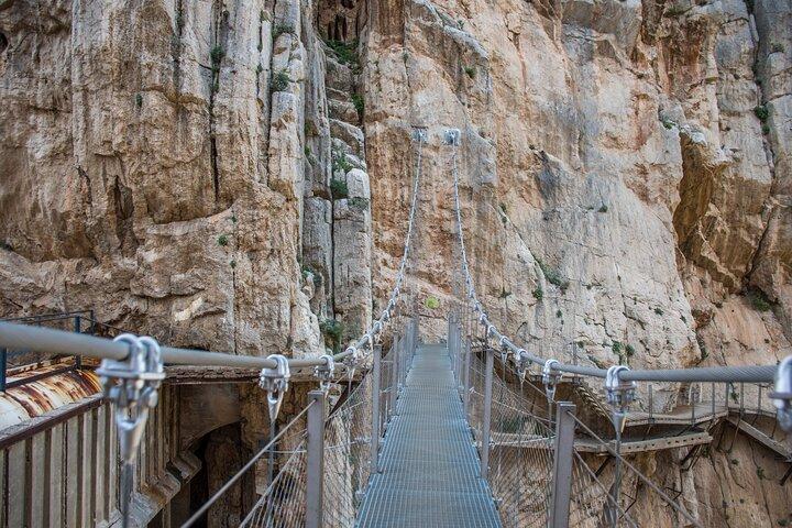 Caminito del Rey vanuit Sevilla met semi-privétransfer