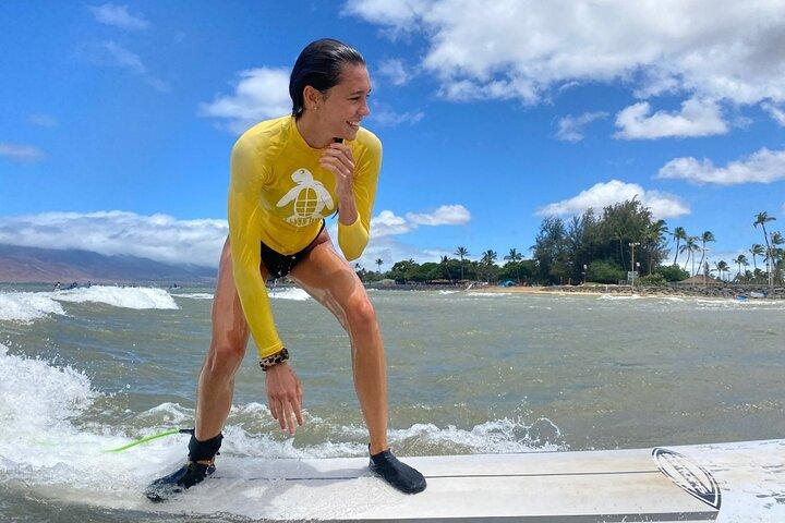 Group Surf Lesson på Kalama Beach i Kihei