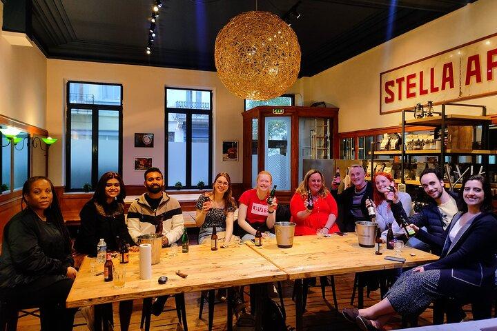 Bruselas experiência de degustação de cerveja divertida e interativa