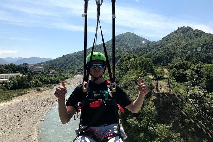 Tirana Zipline Abenteuer in Petrelë – Albaniens erste Zipline