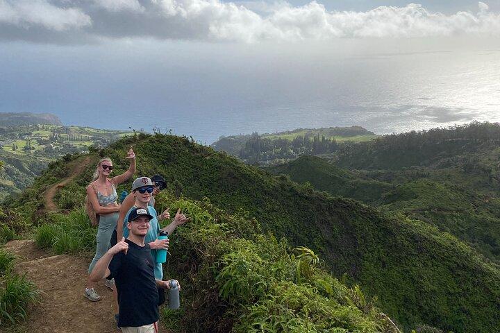 Incroyable randonnée sur la crête de Maui