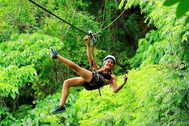 Puerto Vallarta Canopy Tour : Seilrutschen und Maultierfahrt in der Sierra