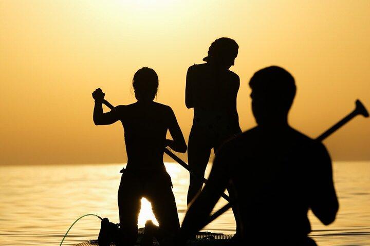 Barcelona: Sunrise Paddle Surf with Instructor and Photos