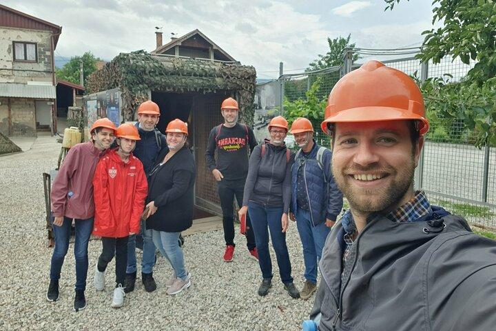 Tunnelmuseum : Bosnien och jugoslaviska krigens rundtur med krigsveteran