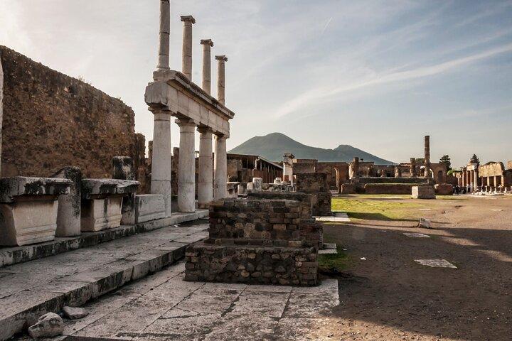 Privat heldagstur till Pompeji och Herculaneum från Sorrento