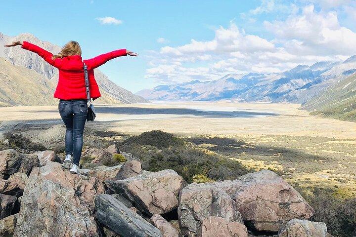 Queenstown til Mt Cook Small Group Tour (en-vejs)