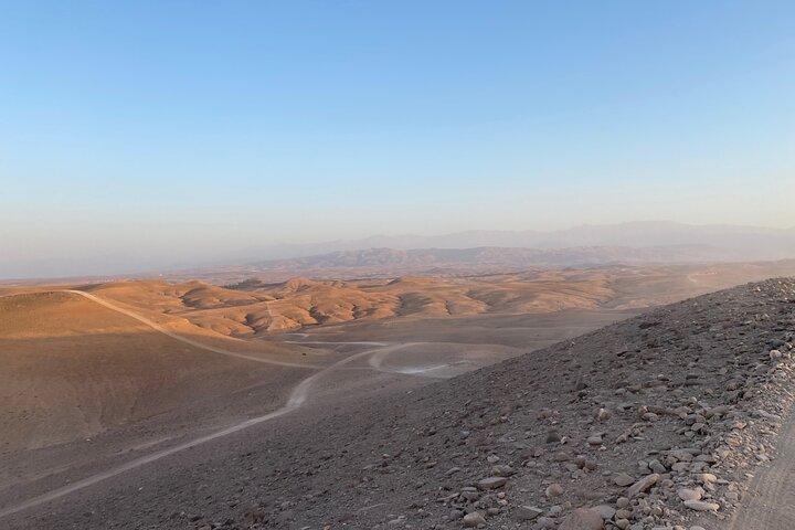 Quad ride in the Agafay Desert in Marrakech