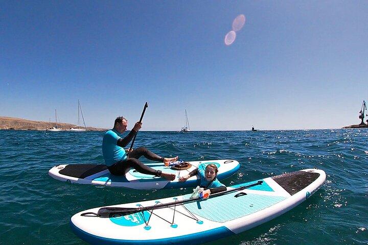 Stand Up Paddle e Snorkeling Tour de Gran Canaria com Transfers zona sul
