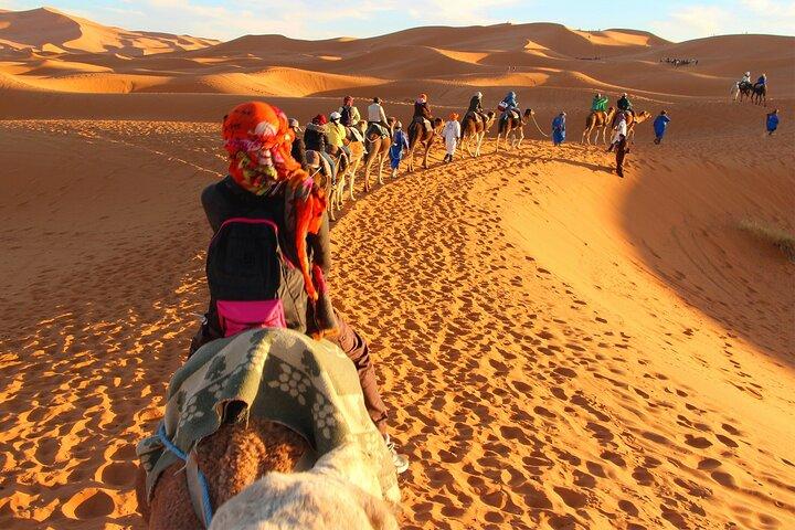 Desert Trip:Fès-Merzouga(1 Night)-Ouarzazat(1 Night)-Marrakech