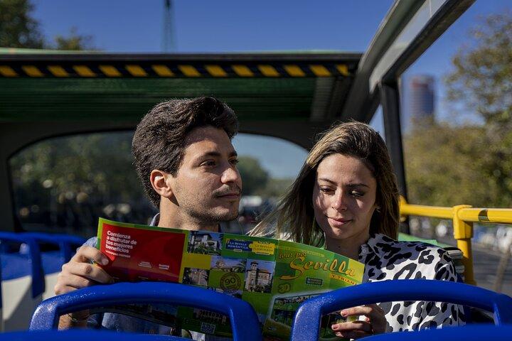 Hop-on hop-off bustour door Sevilla gedurende 48 uur