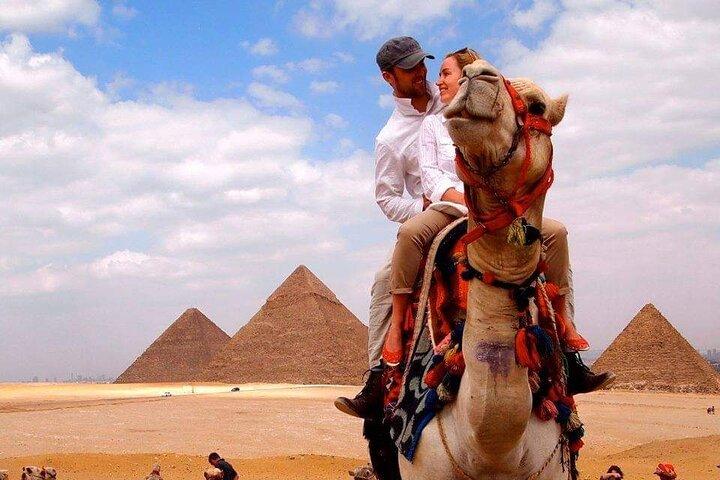 Half Day Trip to Giza Pyramids, Sphinx with Camel Ride from Cairo or Giza