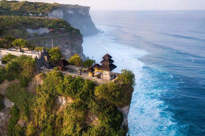 Tour privato Uluwatu Sunset Kecak Dance e cena a Jimbaran
