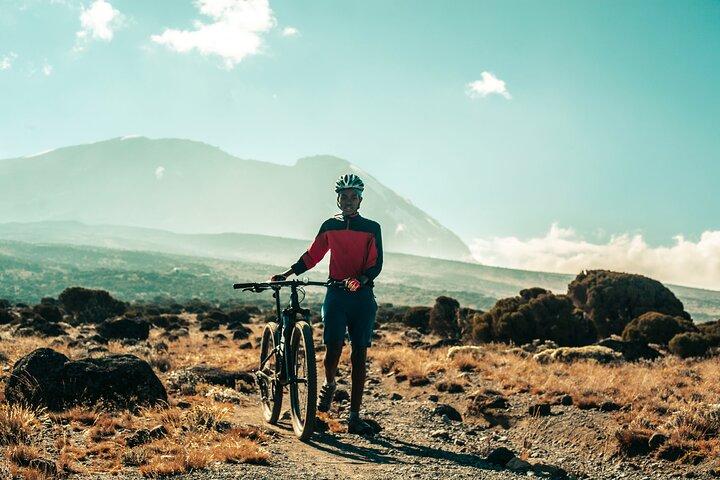 Excursión de un día en bicicleta eléctrica a la meseta de Shira del Kilimanjaro