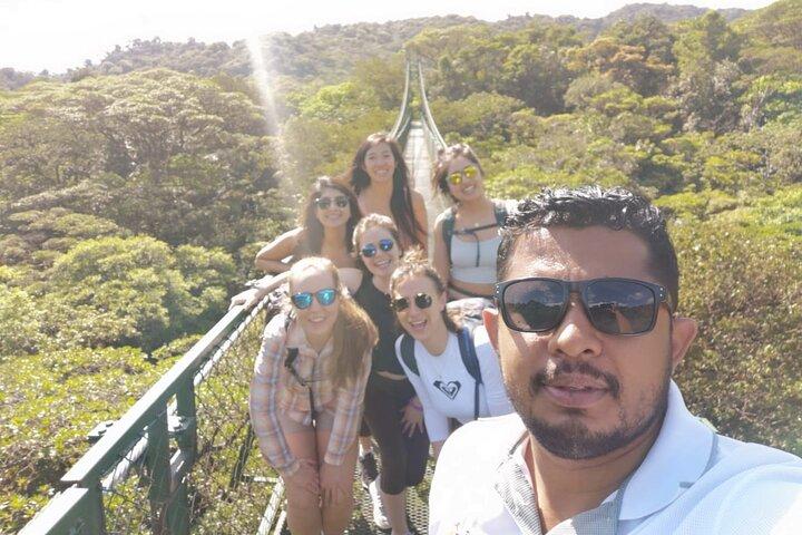 Monteverde Cloud Forest Hike og Hanging Bridges Tour fra Guanacaste