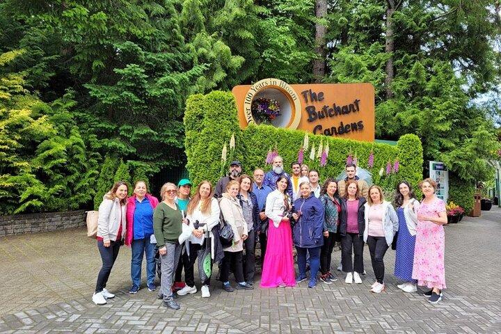 Da Vancouver privato per Victoria e Butchart Gardens con bagagli