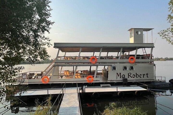 Tour guiado de Victoria Falls e Sunset Cruise Combo
