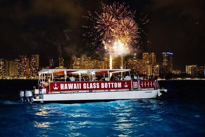 Excursão Waikiki Glass Bottom Boat Fireworks
