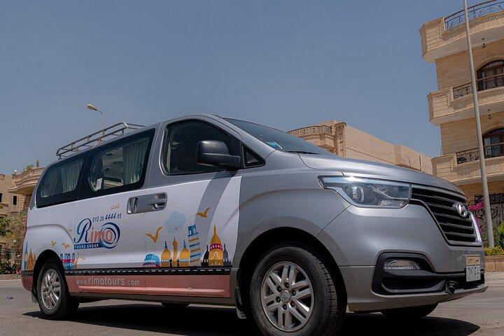 Transfer do aeroporto VAN para família: transfer do aeroporto do Cairo para qualquer lugar do Cairo